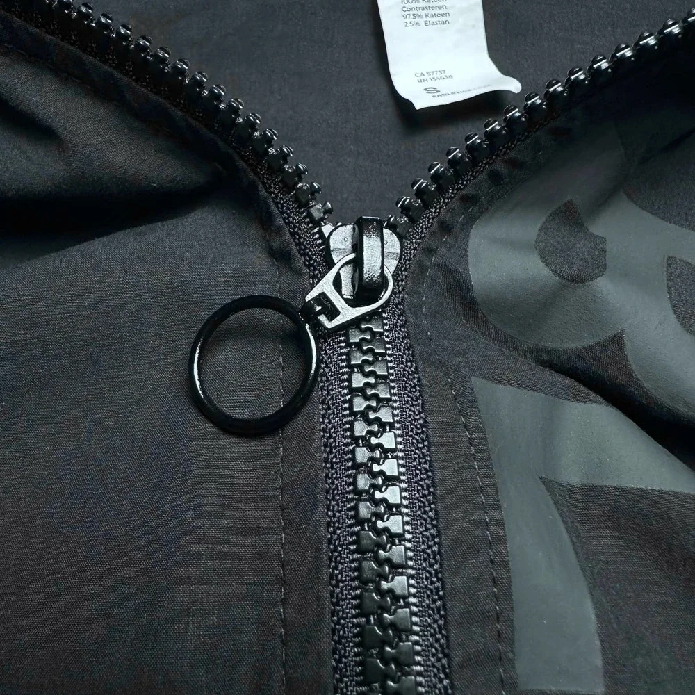 Fabletics | Women | Jayda Woven Black White Zip Up Athletic Jacket | Size Small - Picture 8 of 12